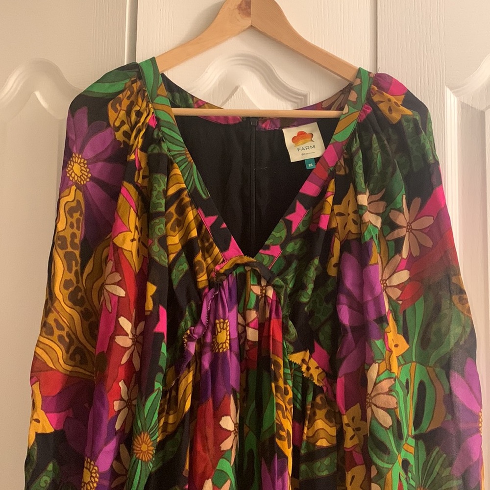 Vibrant farm rio dress